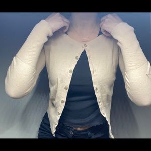 Vintage Cream Cardigan